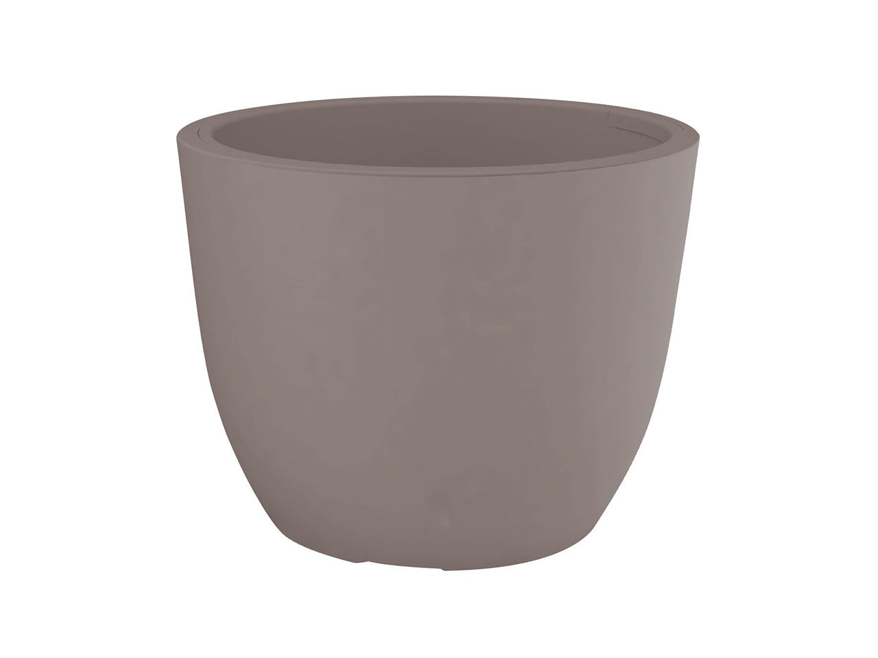 Vaso Conca Pure 20cm Tortora