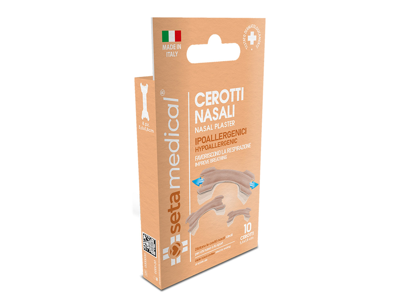 Cerotti nasali set da 10 cerotti