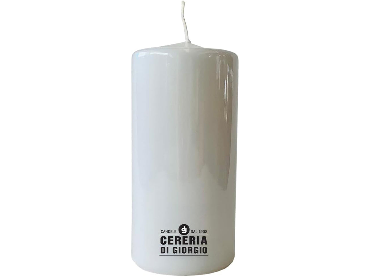 Candela moccolo 7x15cm, durata 85ore bianco