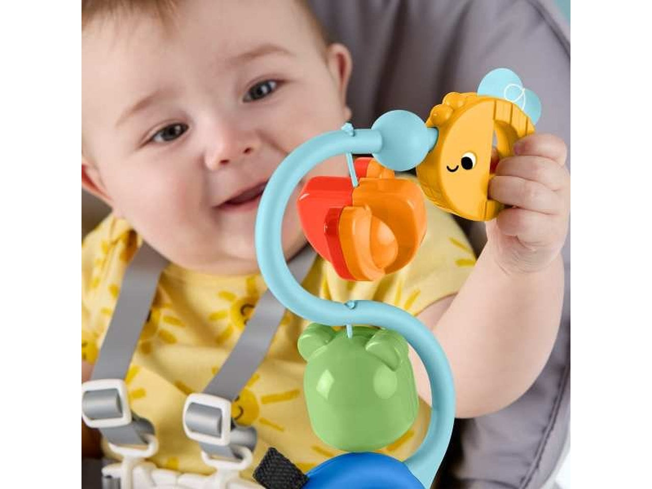 Fisher Price - Ventosa sensoriale con giochi di sviluppo