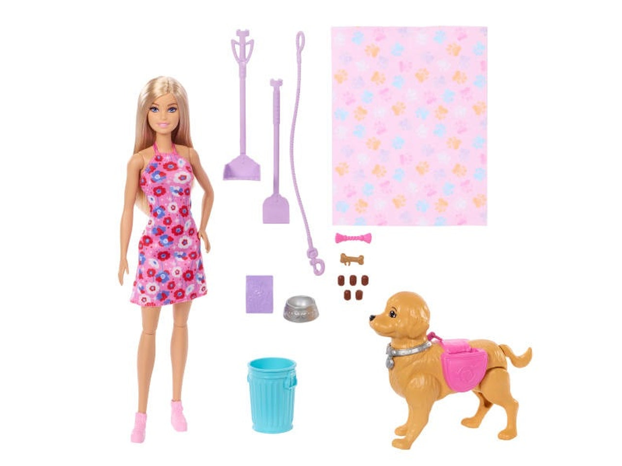 Barbie walk potty mu