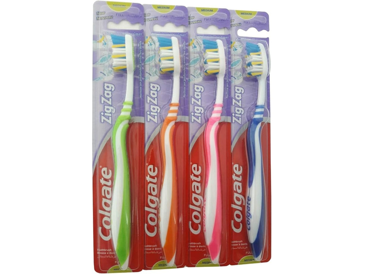 Colgate spazzolini zig zag plus medio $
