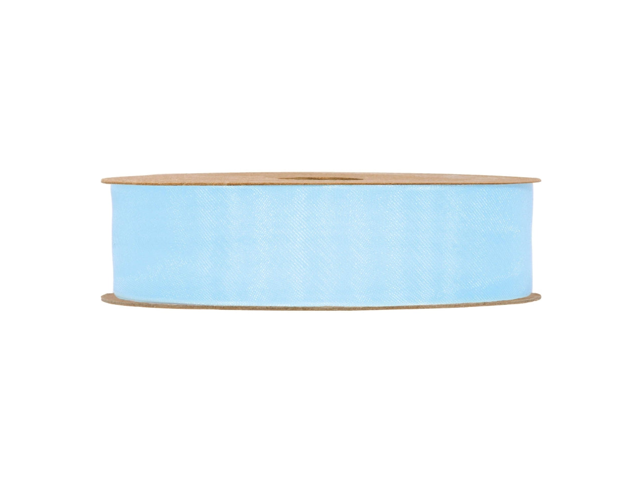 Nastro organza opaco 2,5cmx20mt azzurro