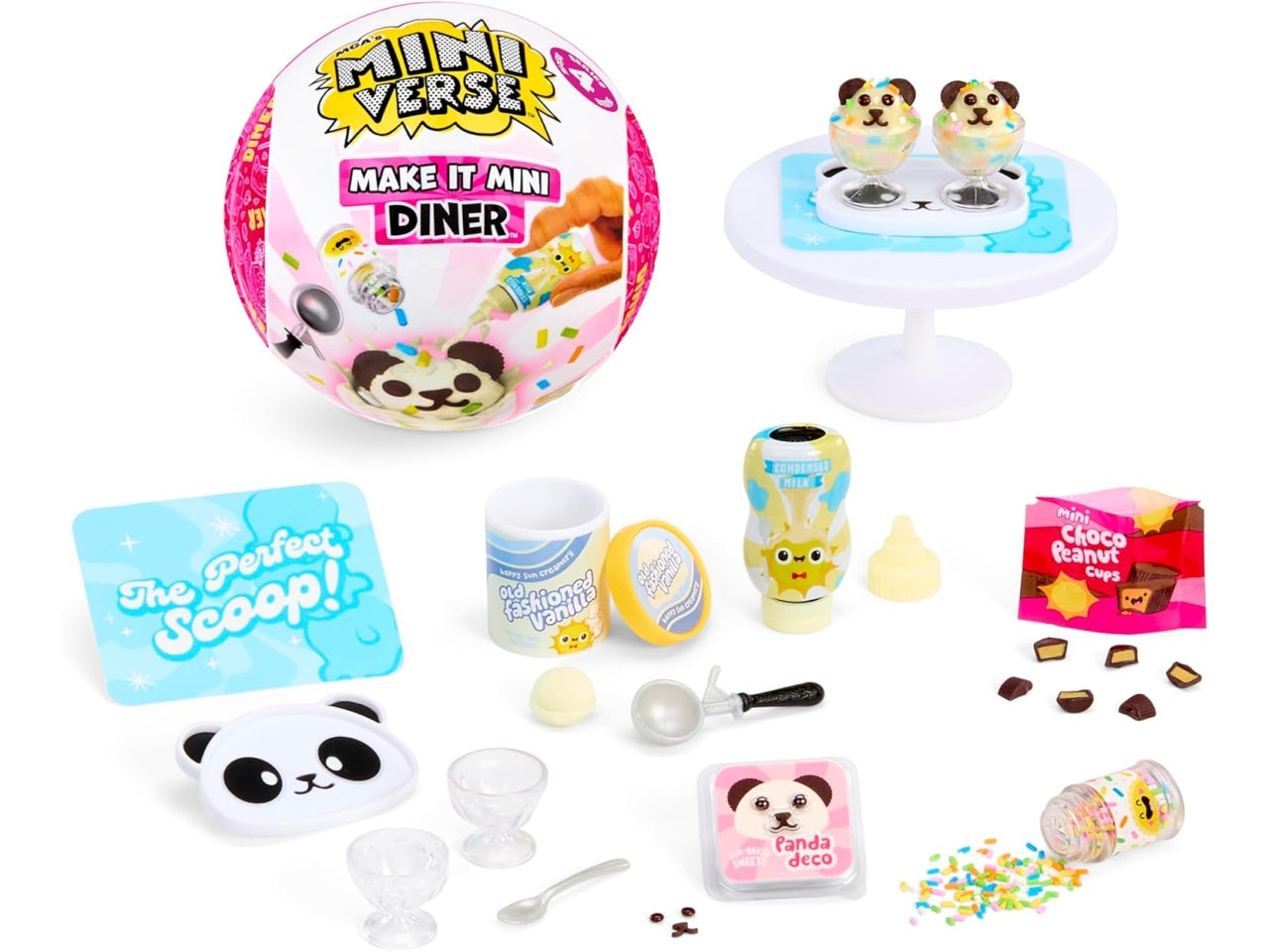 Mga's miniverse- make it mini foods: diner in series 4wave $