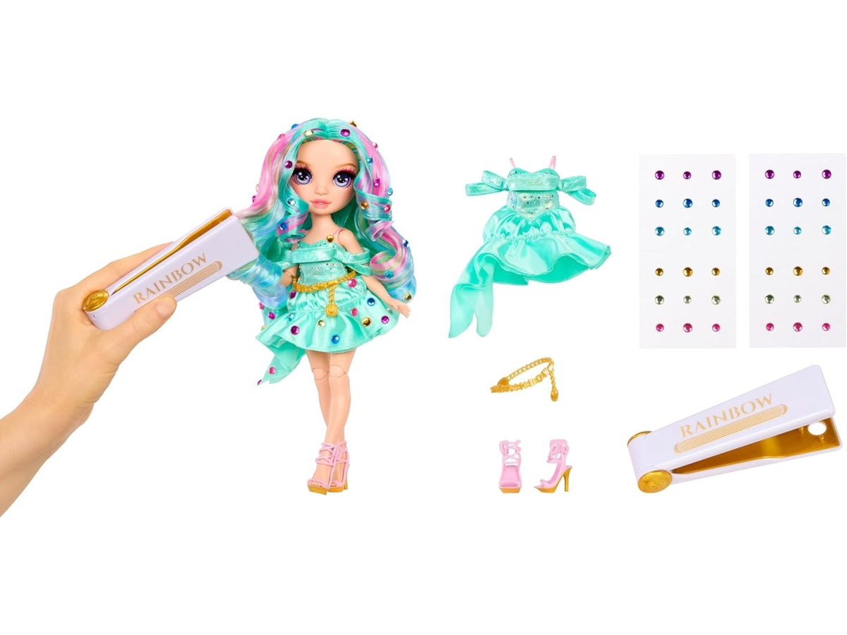 Rainbow high be dazzling-celine turquoise