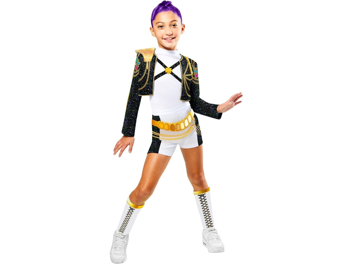 Costume Kpop Rumi gold deluxe, taglia XS 5/6 anni $