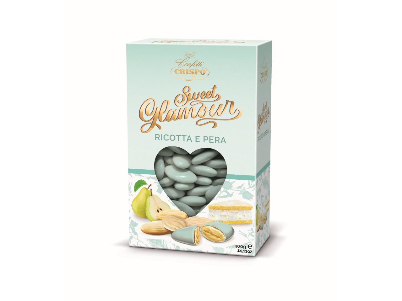 Confetti sweet glamour ricotta e pera 400gr