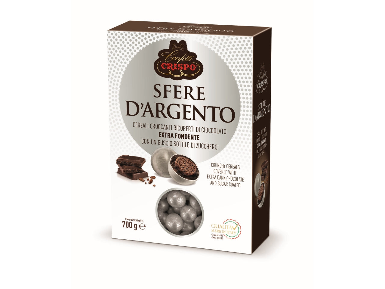 Sfere d'argento 700g