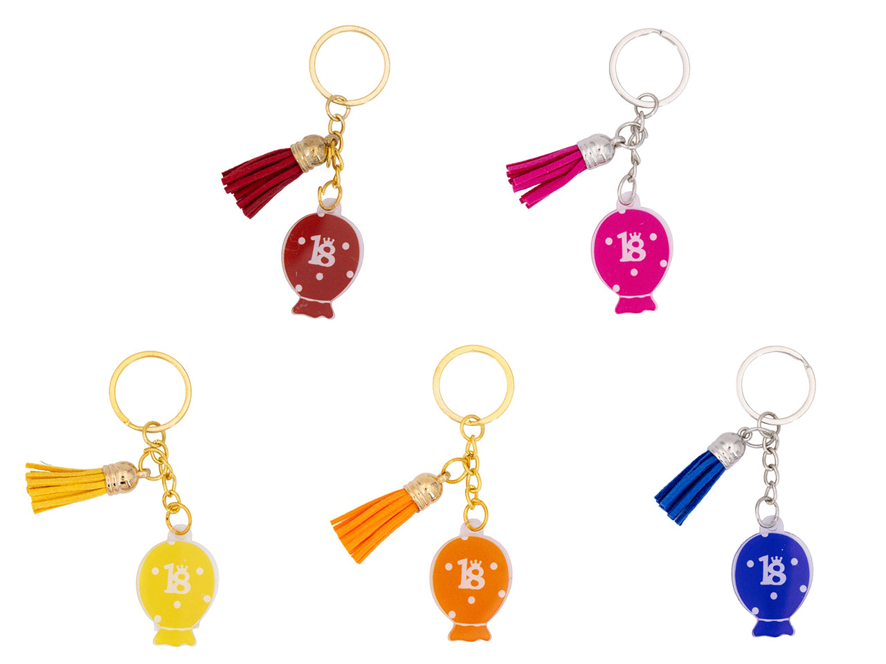 Applicazione 18 anni misura 2,5x3,5cm in 5 assortimenti