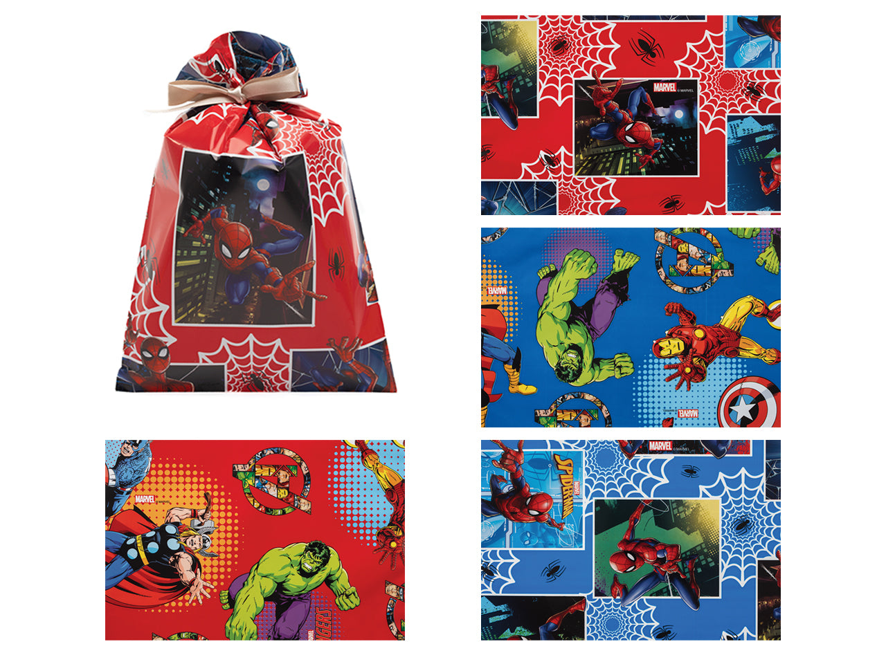 Buste marvel 40x65cm, confezione da 25 pezzi assortite