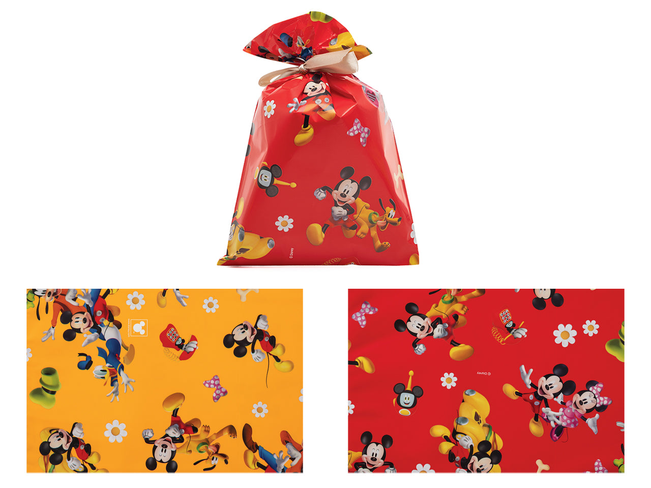 Buste topolino 16x25cm, confezione da 50 pezzi assortite