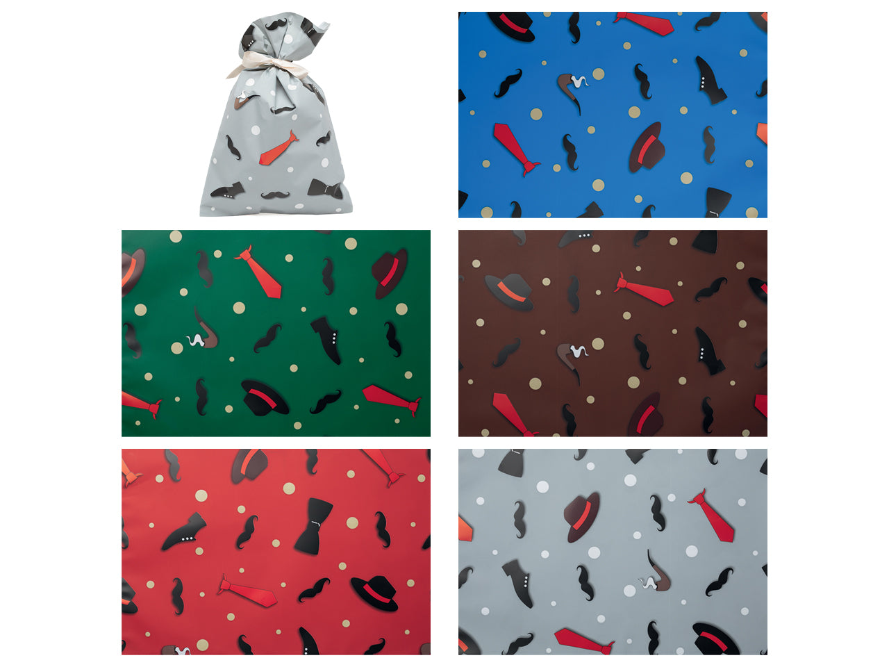 Buste manly 35x50cm, confezione da 50 pezzi assortite