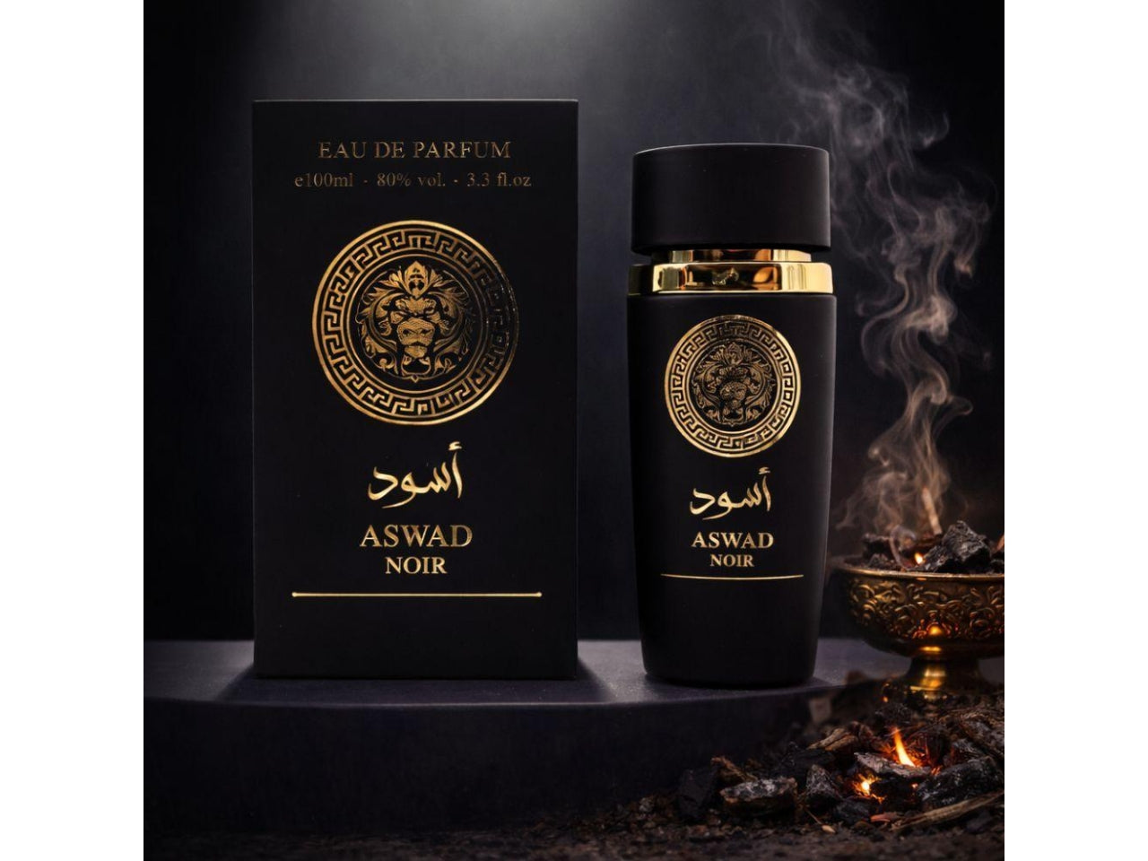 Perfume mania aswad black eau de parfum 100ml