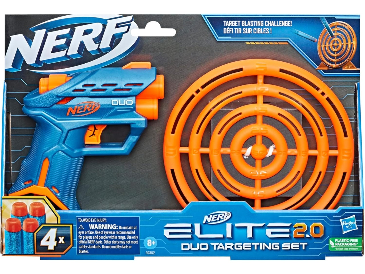 Nerf Elite 2.0 Duo target