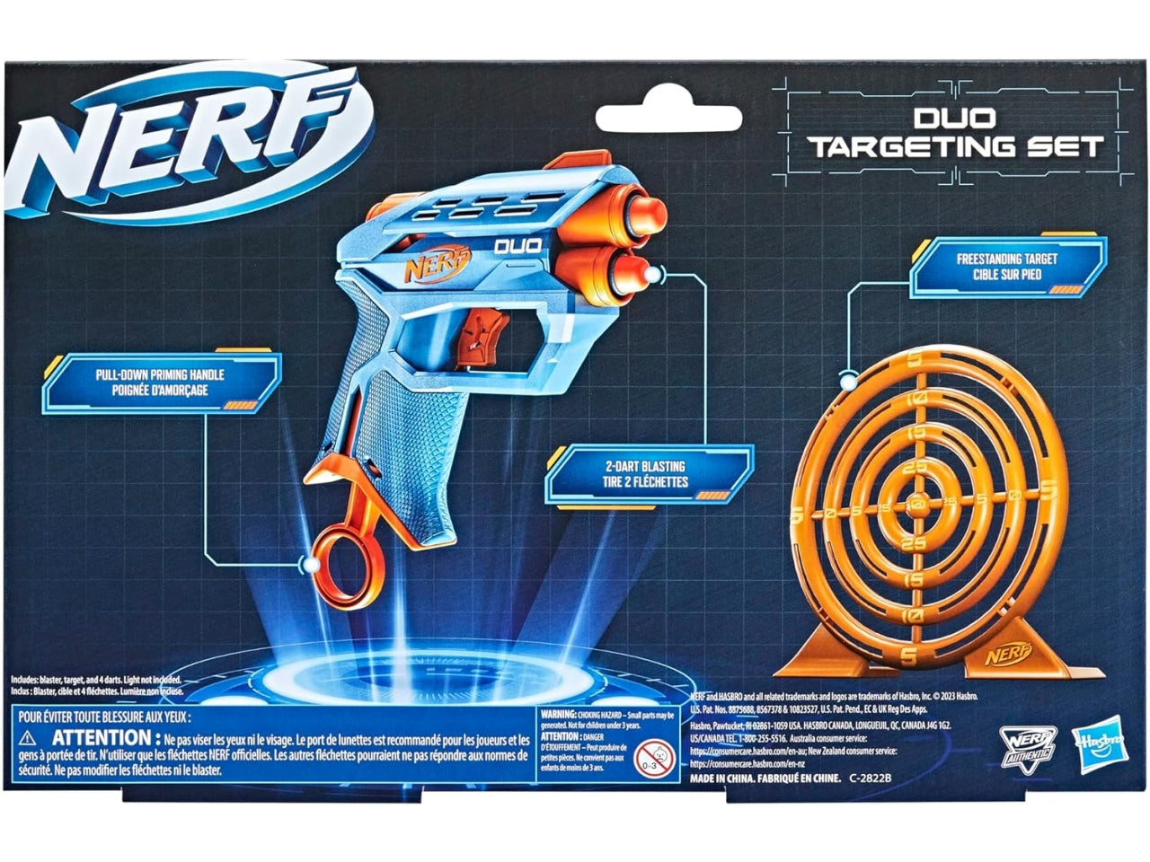 Nerf Elite 2.0 Duo target