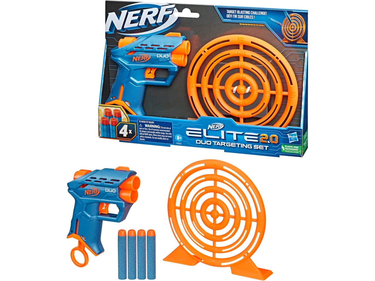 Nerf Elite 2.0 Duo target