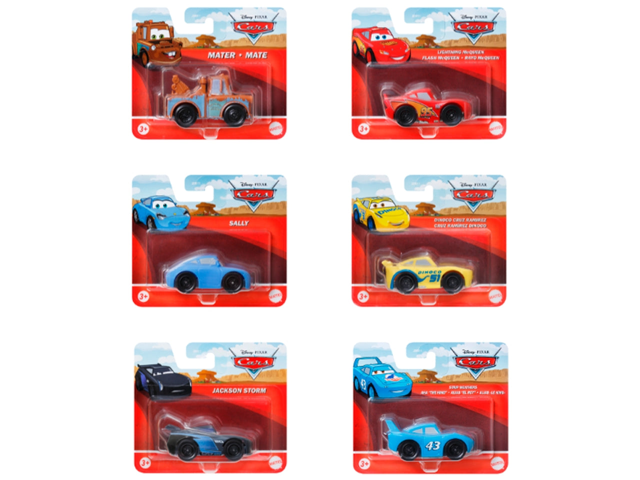 Cars value die-cast scala 1:55 ass.