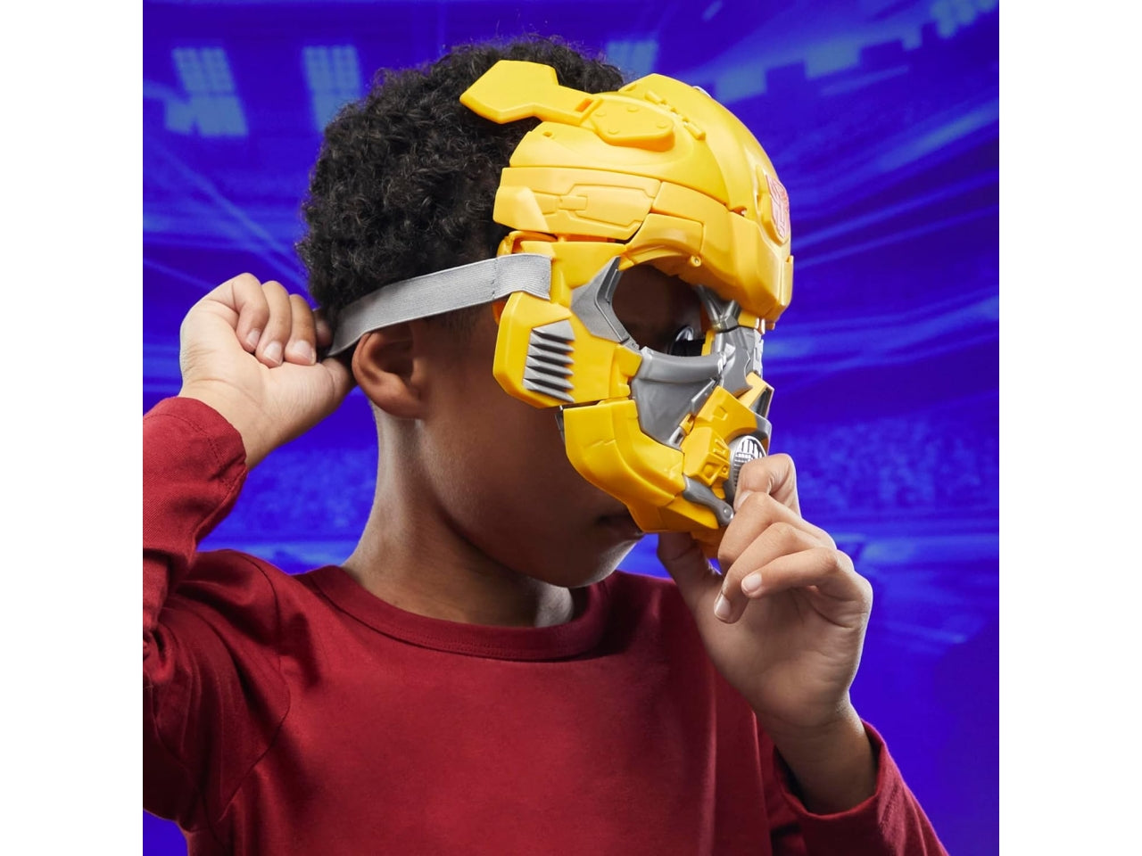 Transformer 2in1 mask bumblebee