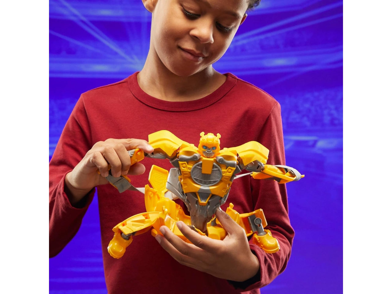 Transformer 2in1 mask bumblebee