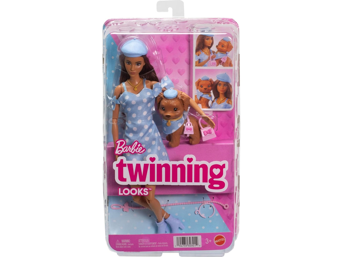 Barbie cuccioli mora azzurra