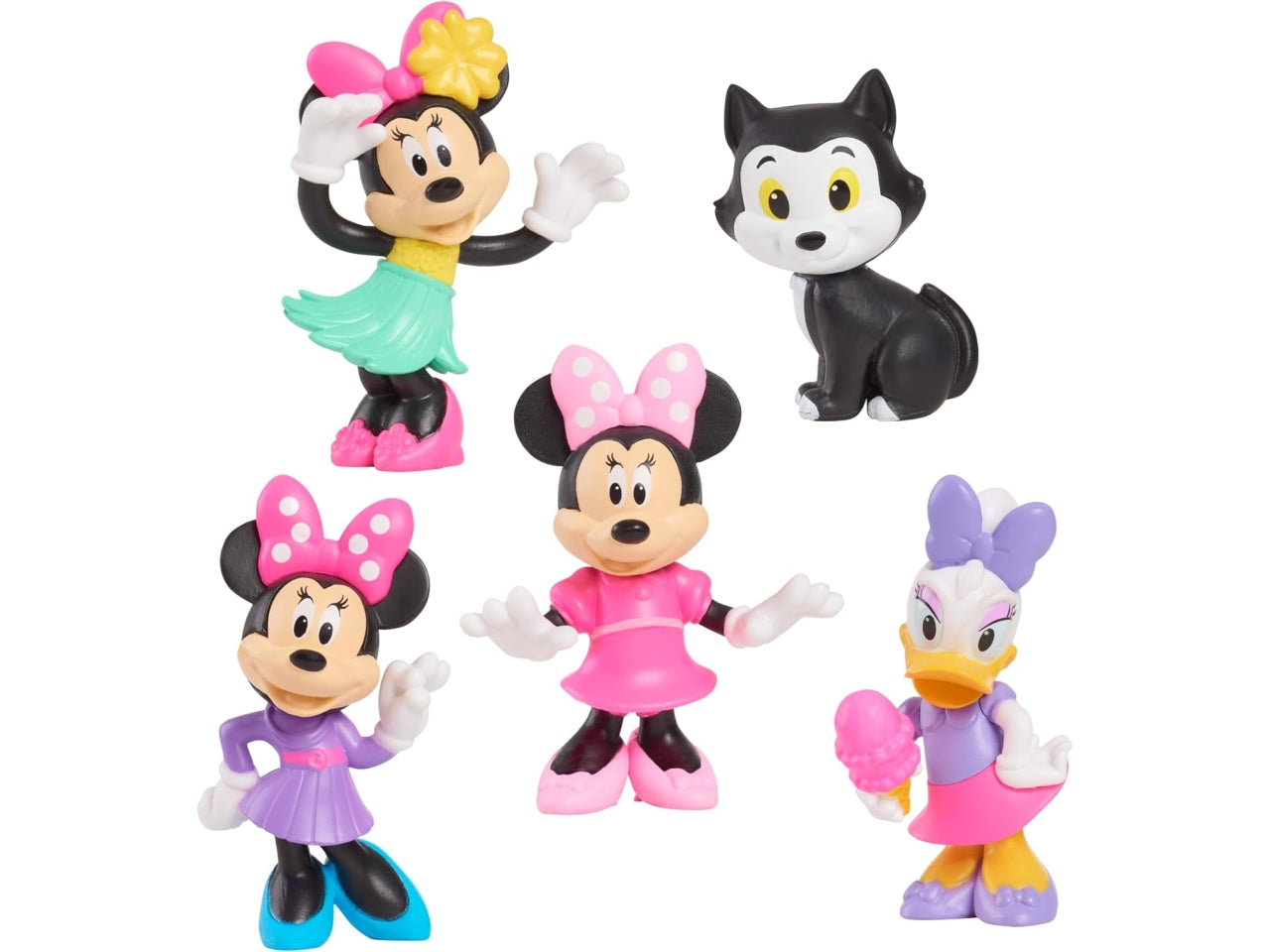 Minnie Mouse set 5 mini figure