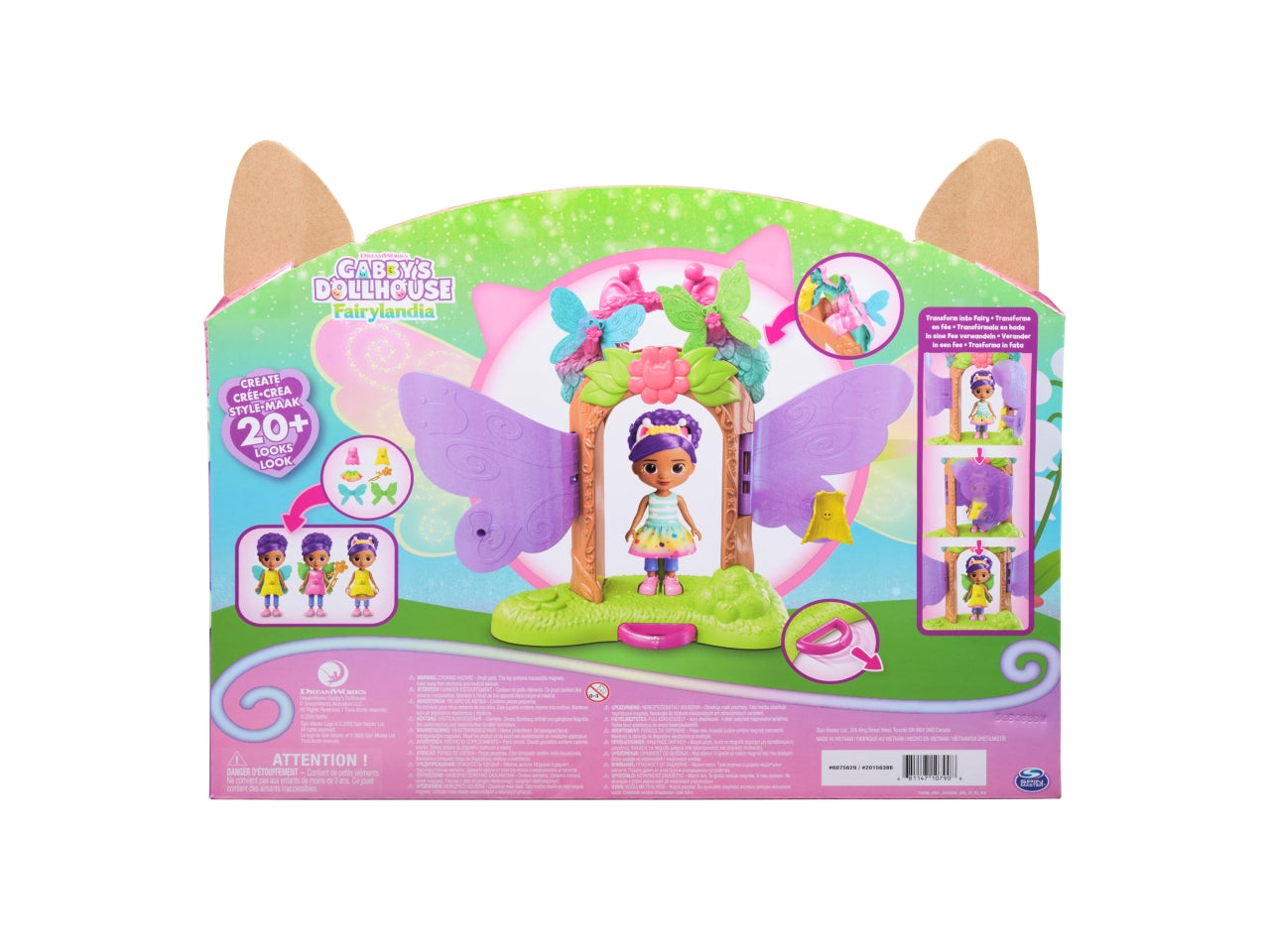 Gabby' Dollhouse magico set moda fairylandia