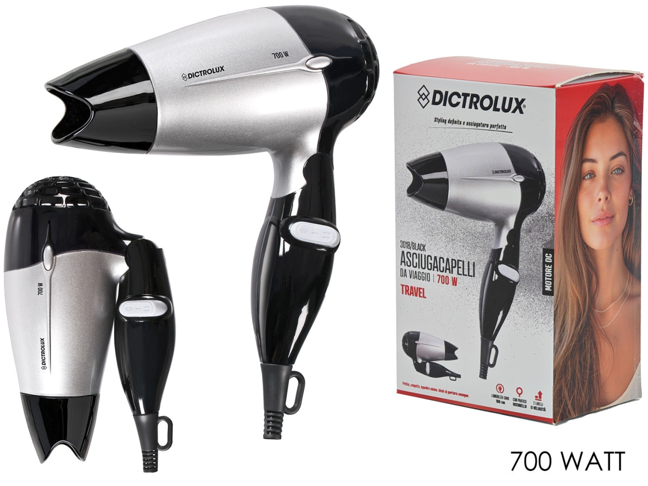 Phon pieghevole 700w