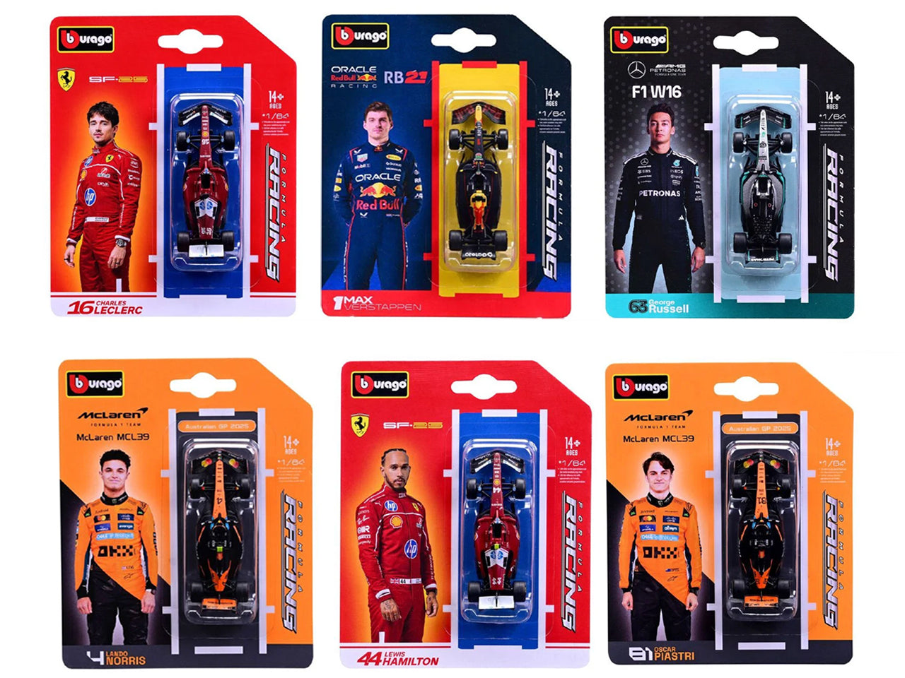 Auto F1 Liveries assortiti