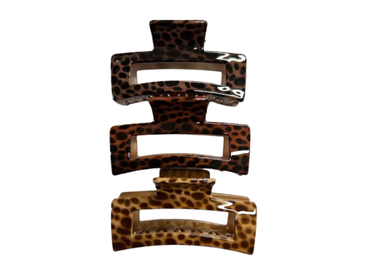 Pinza fibbia grande maculato ghepardo