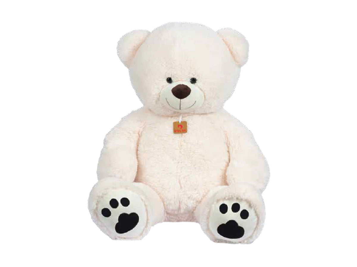 Peluche maxi Orso "Bianchino" di colore Panna100Cm