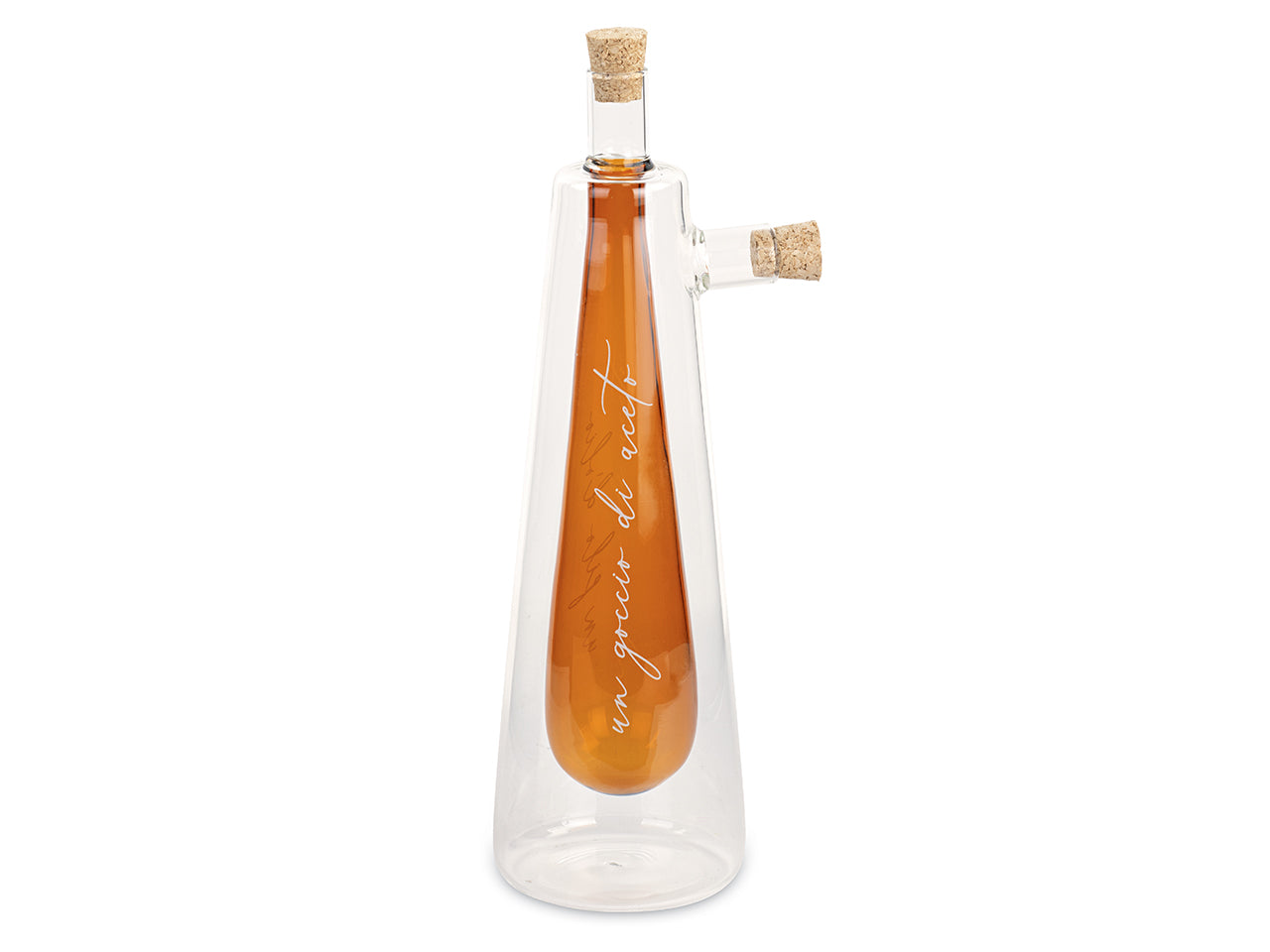 Oliera/acetiera 2 in 1 ambra con scatola h.260cm