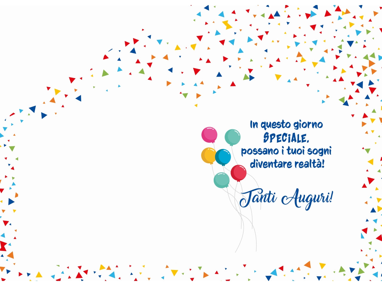 Biglietto buon compleanno bimbi con rotella 1-9 anni bus