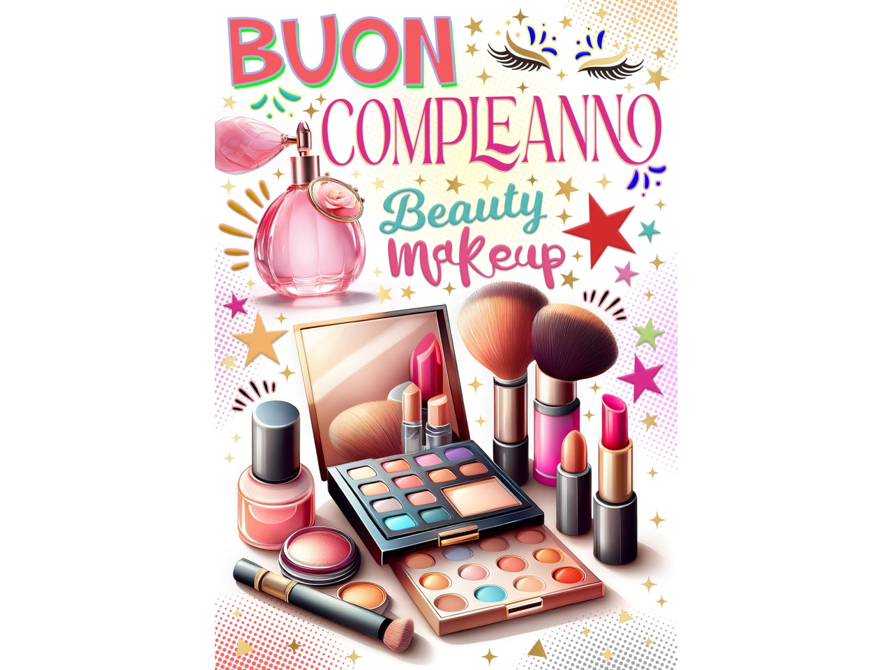 Biglietto portasoldi buon compleanno beauty