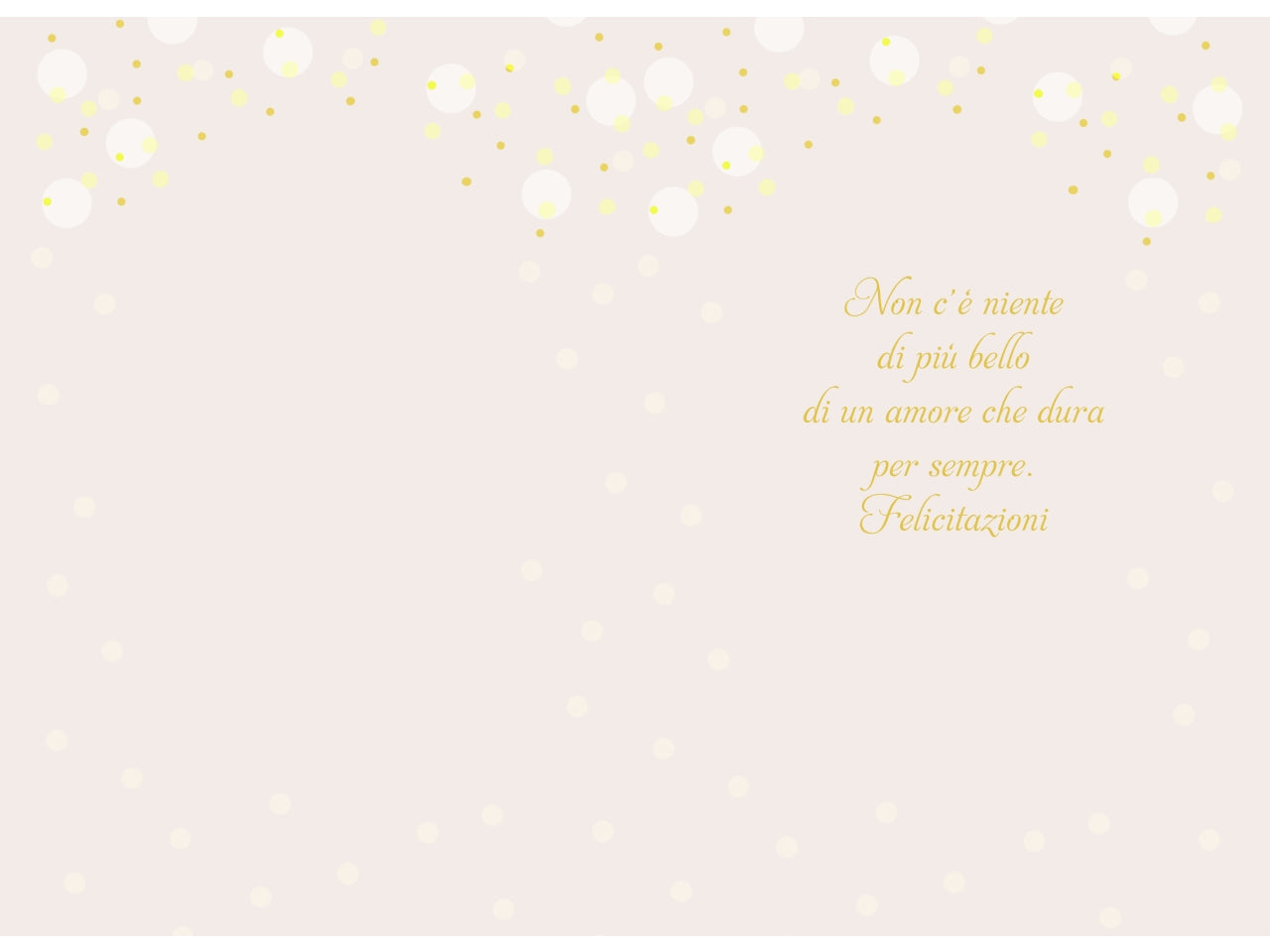 Biglietto felice anniversario 50°