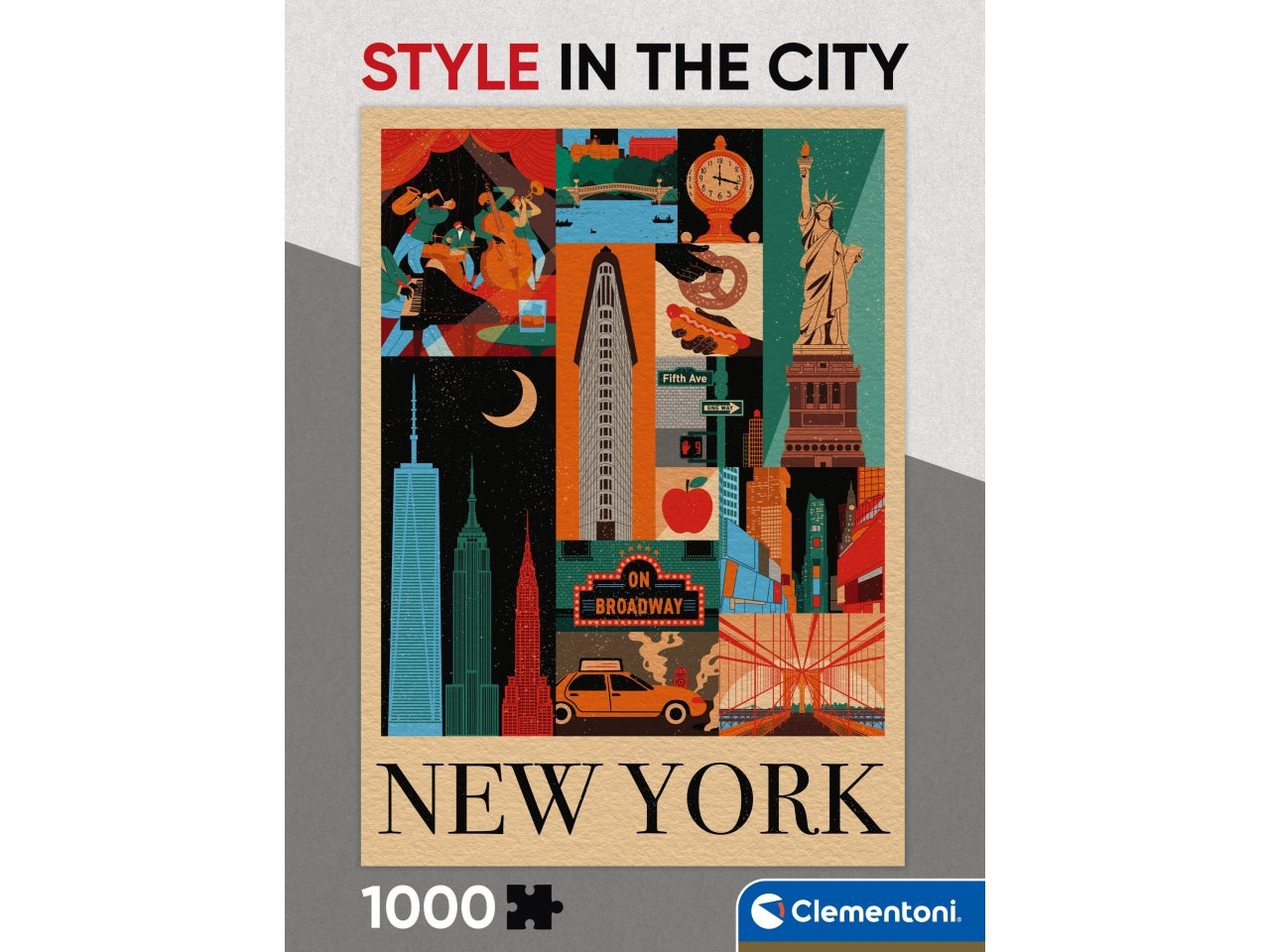 Puzzle 1000 Style In The City New York