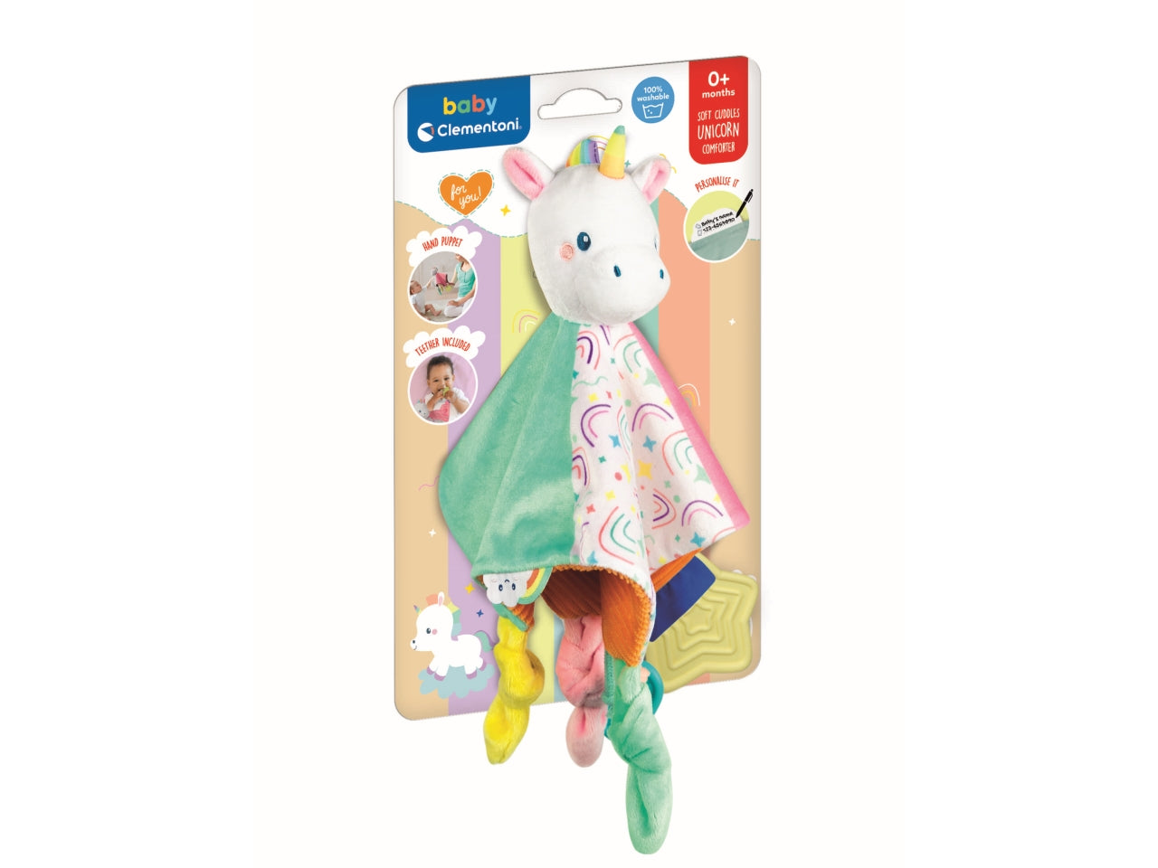 Baby Clementoni Soft Cuddles Unicorn