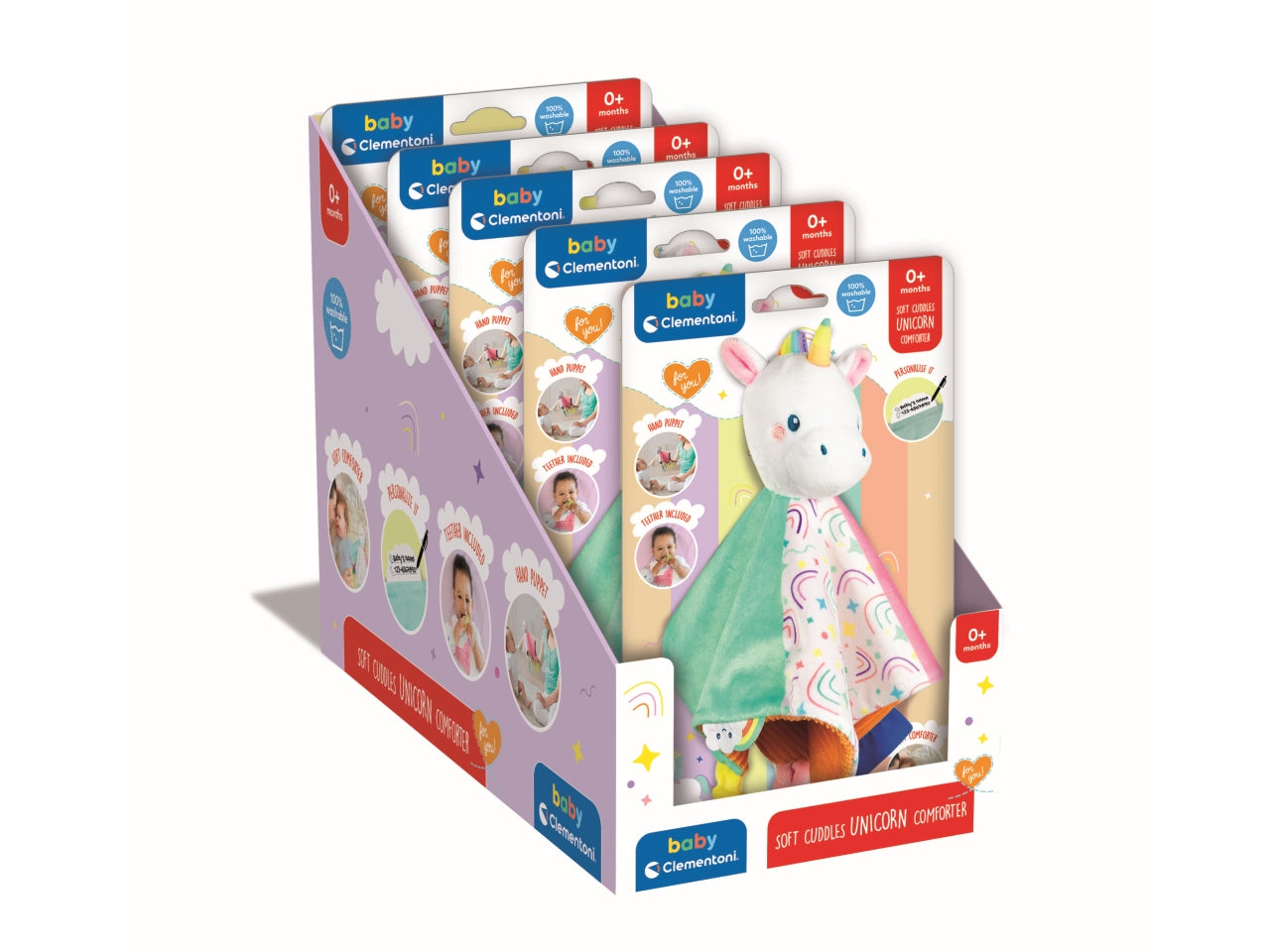 Baby Clementoni Soft Cuddles Unicorn