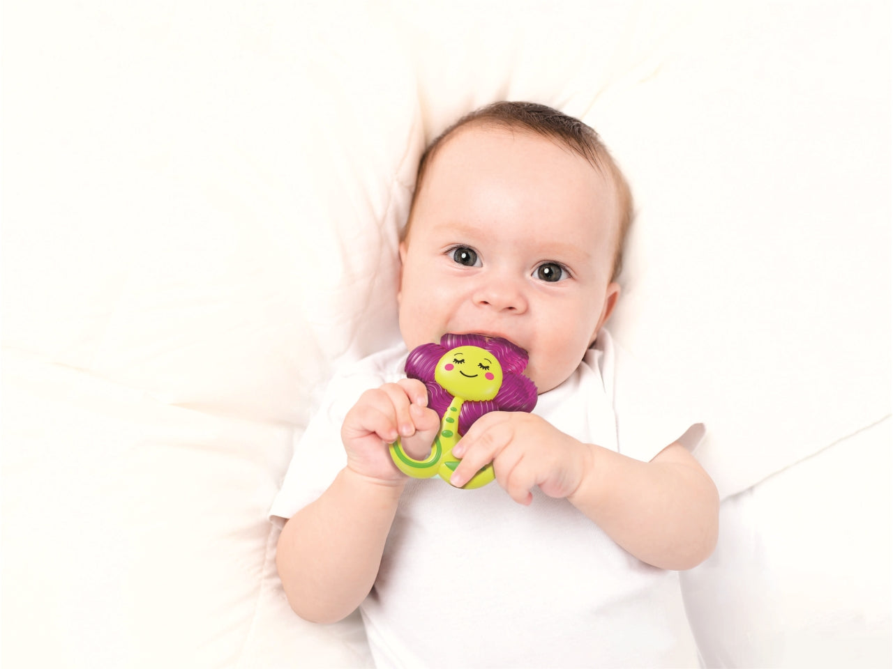 Baby Clementon Refrigerated Flower Teether