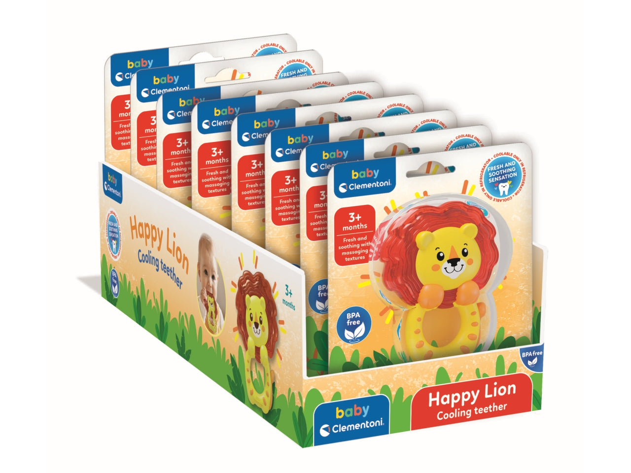 Baby Clementon Refrigerated Lion Teether