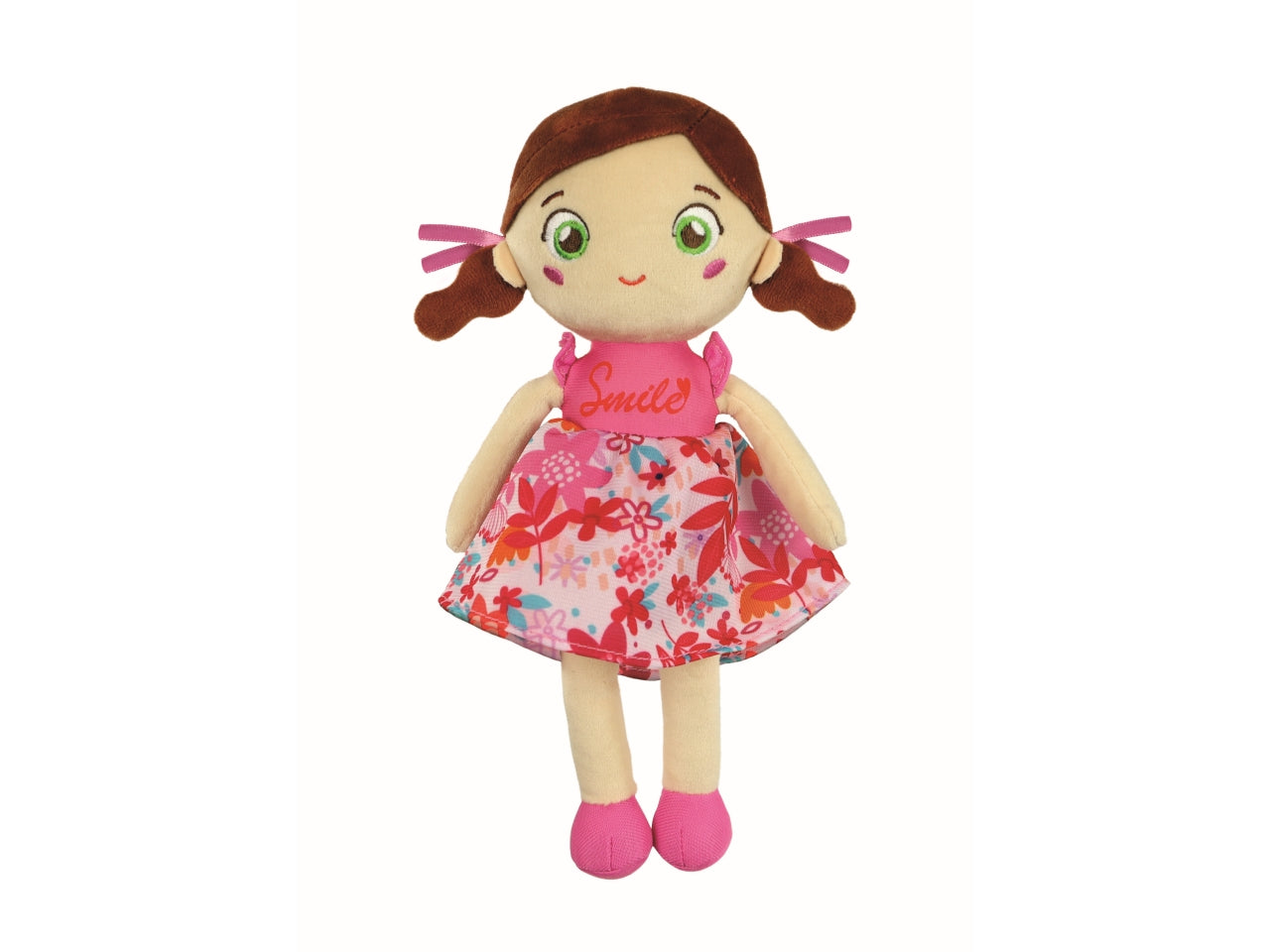 Baby Clementon Plush Soft Doll Pink Lily