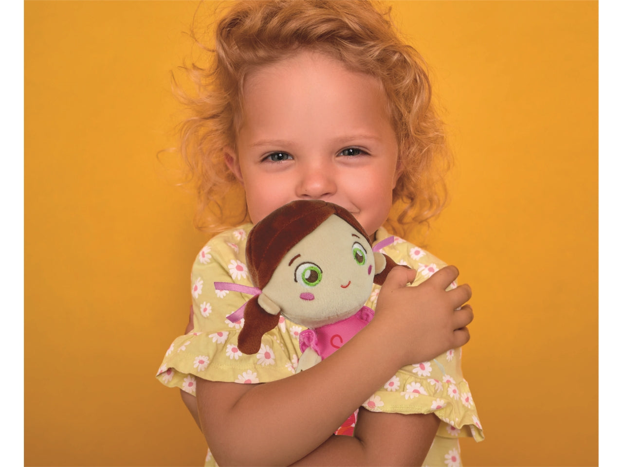 Baby Clementon Plush Soft Doll Pink Lily