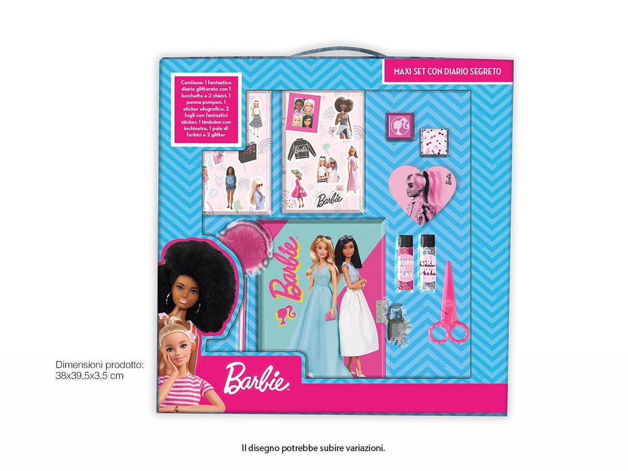 Barbie Maxi set con diario