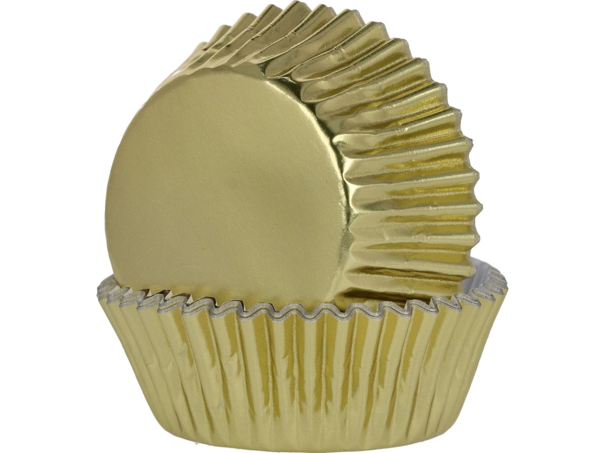 Pirottini monocolore oro n.3 set da 100 pirottini