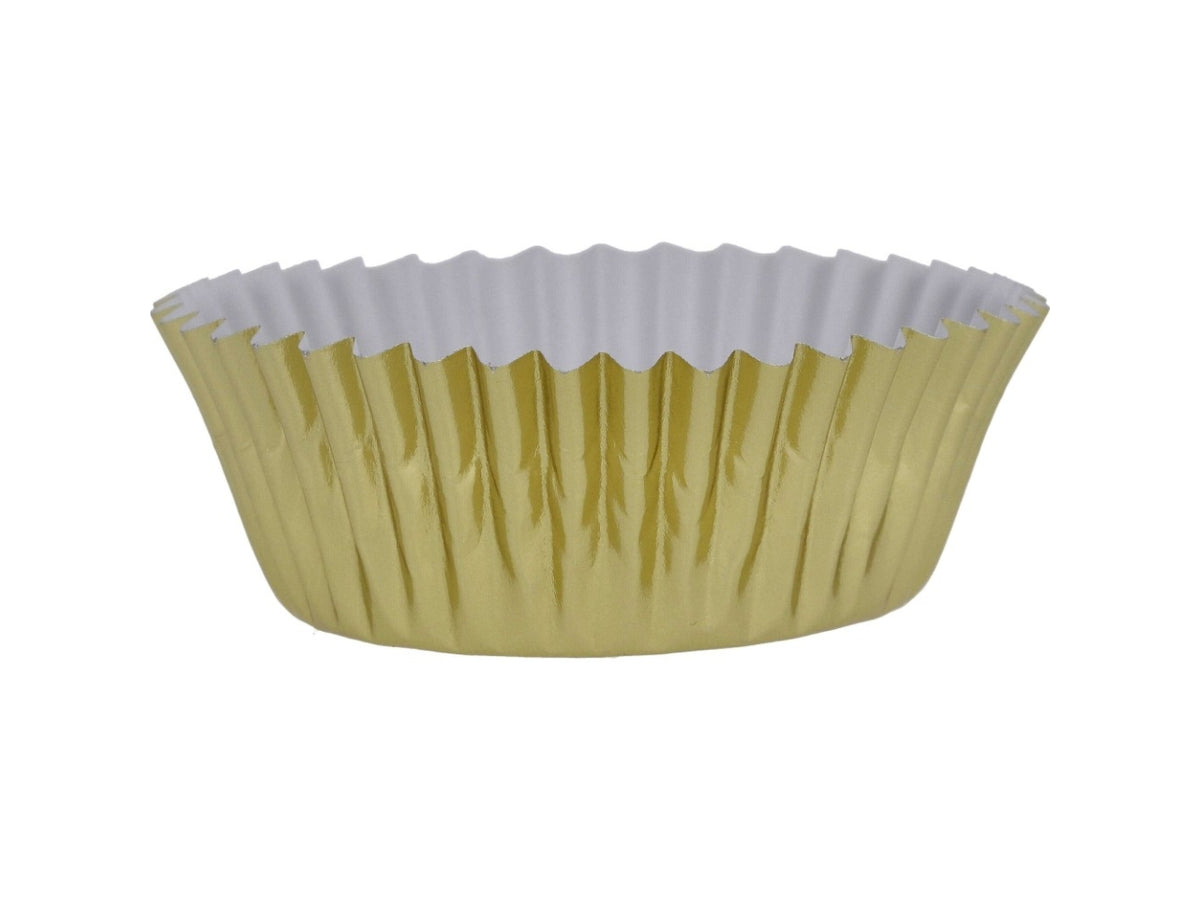 Pirottini monocolore oro n.3 set da 100 pirottini