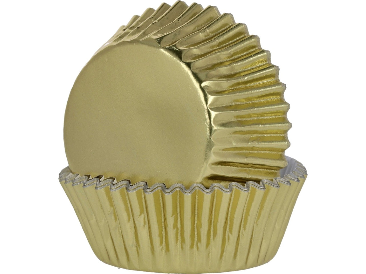 Pirottini monocolore oro n.7 set da 40 pirottini