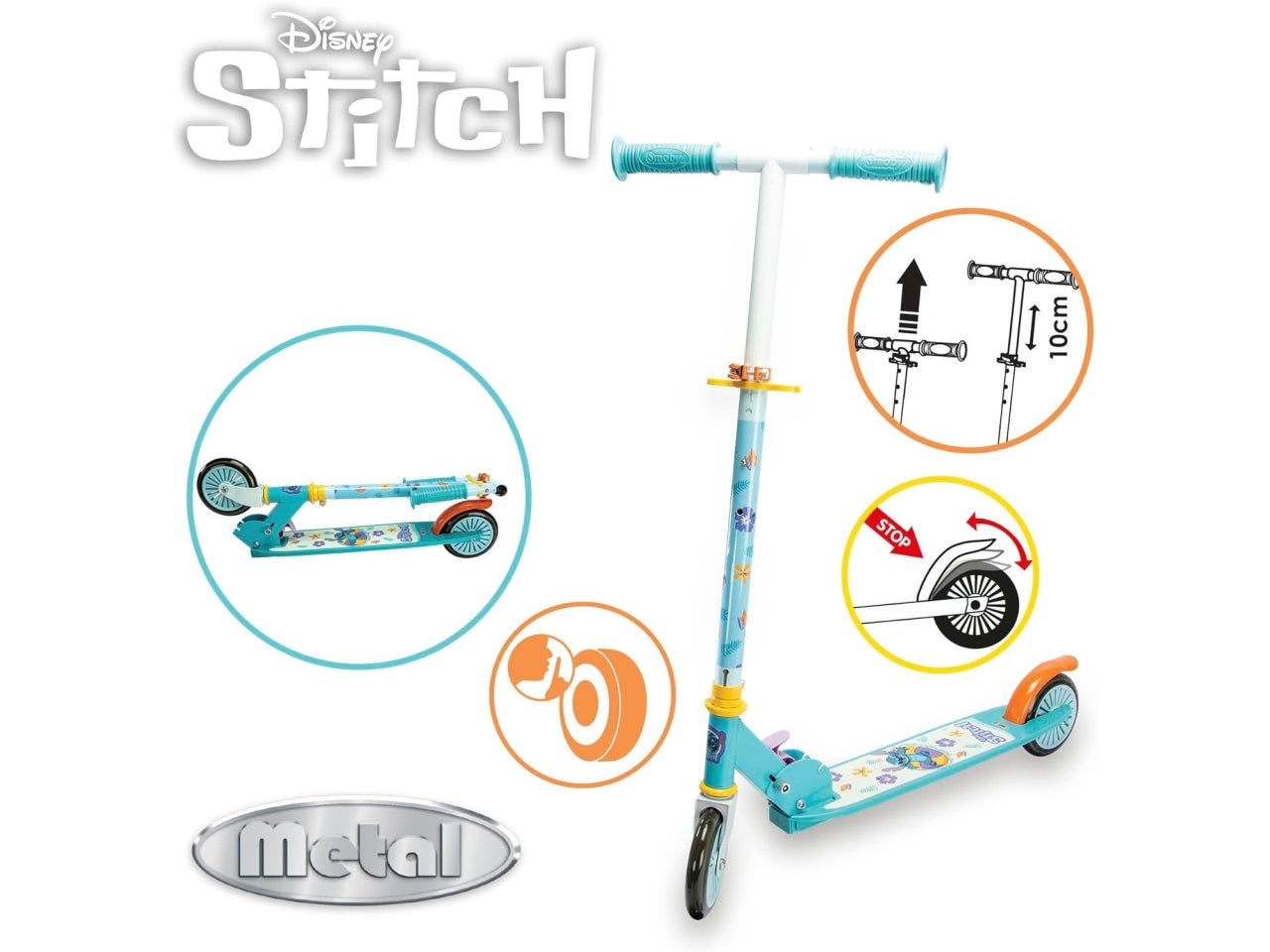 Stitch monopattino 2 ruote $