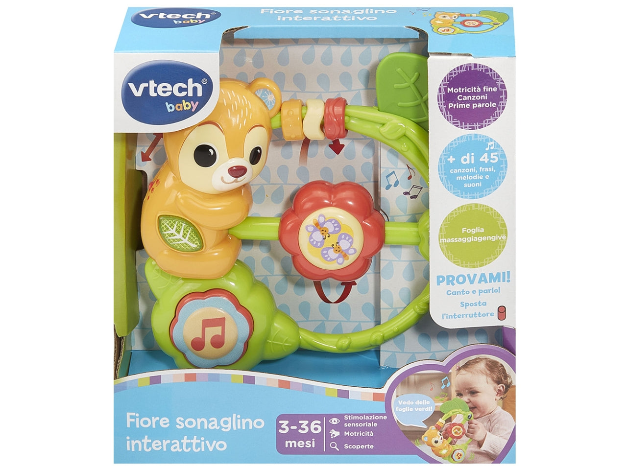 Gioco fiore sonaglino interattivo