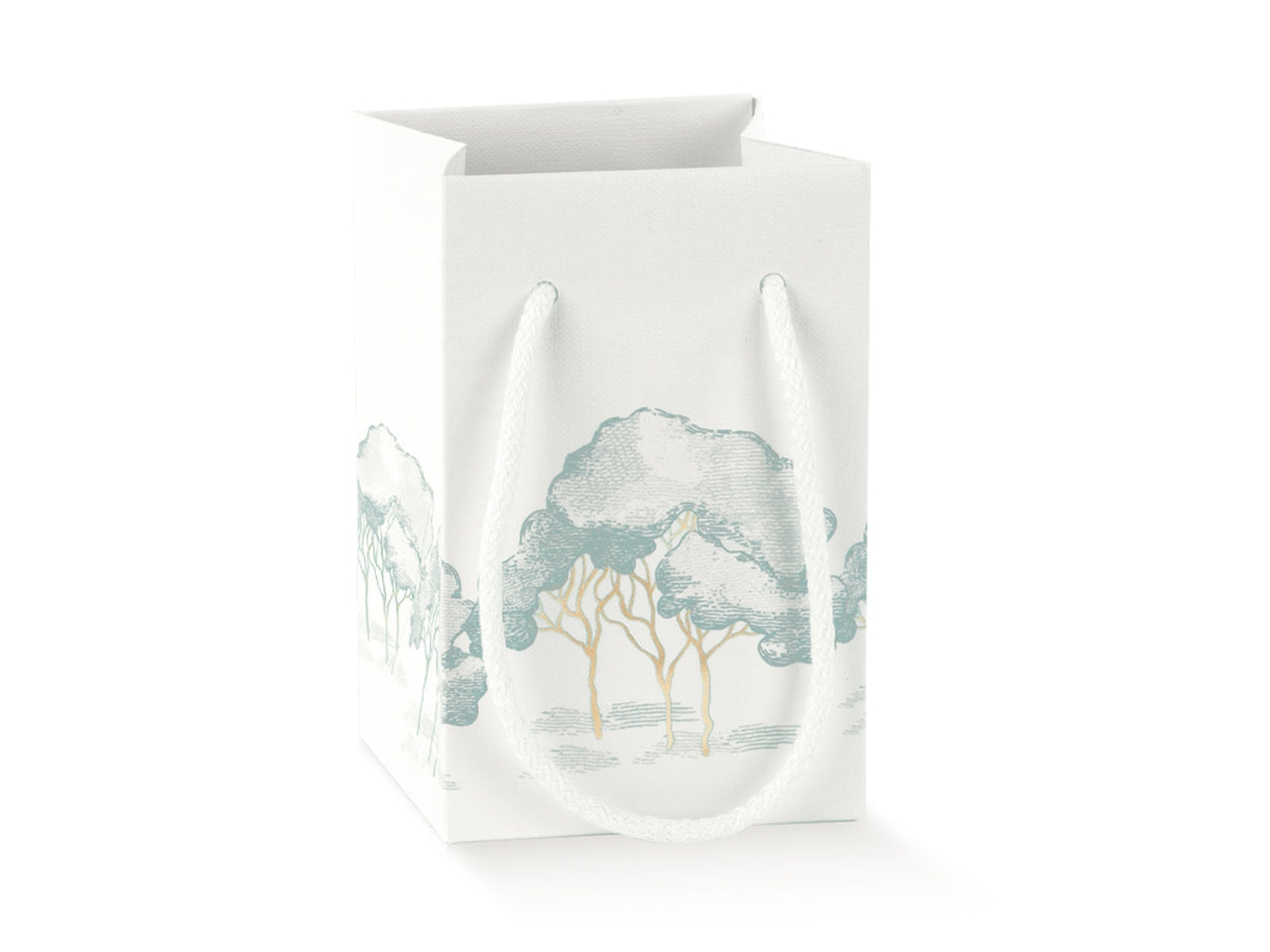 Intrecci verdi shopbox 9x9x14cm