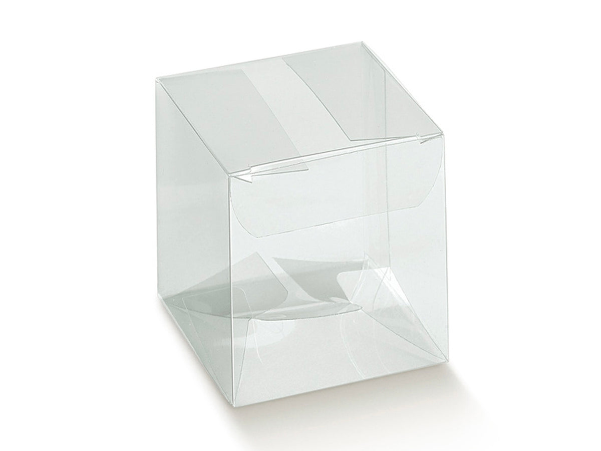 Pet scatola trasparente 10x10x10cm