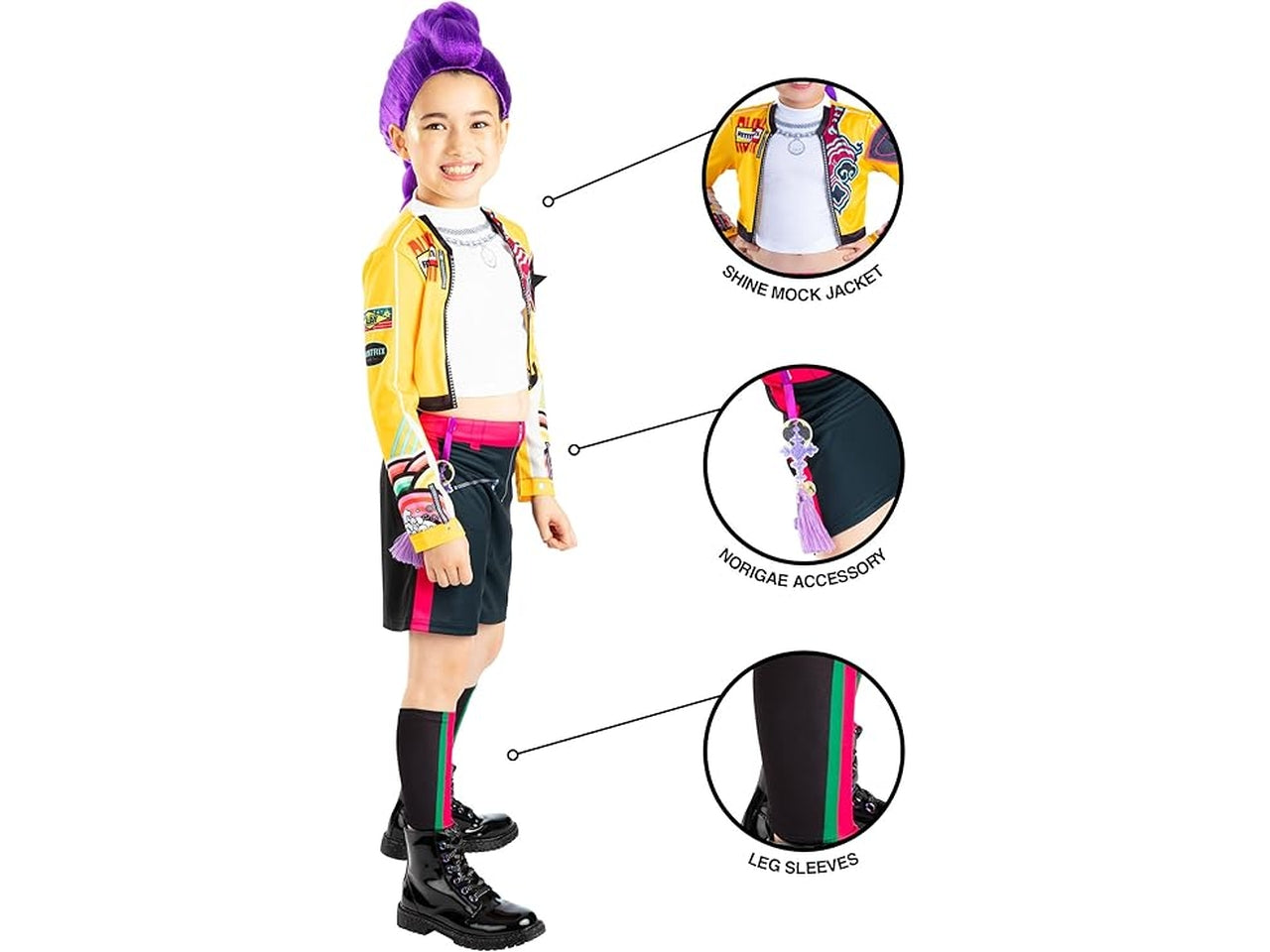 Costume Kpop Rumi classic taglia S 7-8 anni $ £